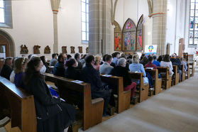 Feier der 1. Heiligen Kommunion in Sankt Crescentius (Foto: Karl-Franz Thiede)